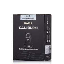 Caliburn A3 Pods 4 Pack 0.8