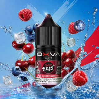 Flavour Beast x OXVA E Liquid - Fresh Cherry Berry Ice (30ml)