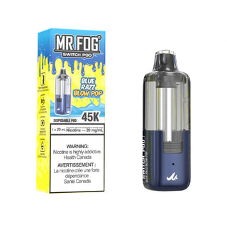 Mr. Fog Switch Pod 45K Blue Razz Blow Pop