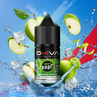 Flavour Beast x OXVA E Liquid - Fresh Green Apple Ice (30ml)