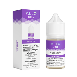 Allo E Liquid Grape Ice (30ml)