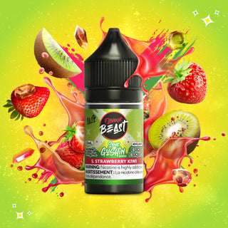 Flavour Beast E Liquid Sour Gushin’ Series S. Strawberry Kiwi (30ml)