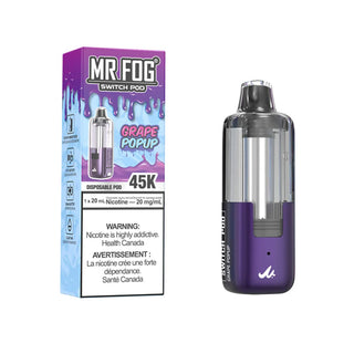 Mr. Fog Switch Pod 45K Grape Popup