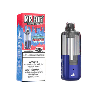 Mr. Fog Switch Pod 45K Blue Raspberry Cherry Ice