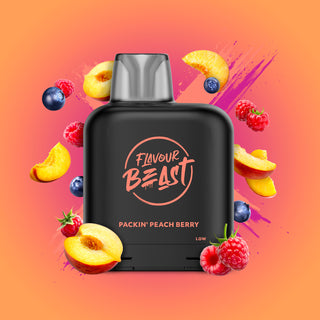 Flavour Beast 7K Level X Packin’ Peach Berry