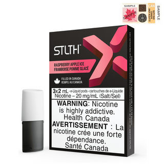 STLTH X Pods Raspberry Apple Ice