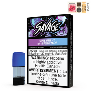 Savage Pods Grape Apple Ice