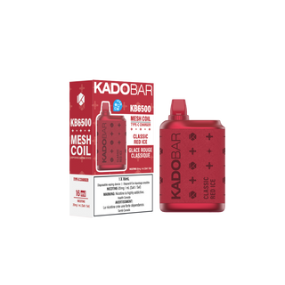 Kado Bar 6500 Classic Red Ice