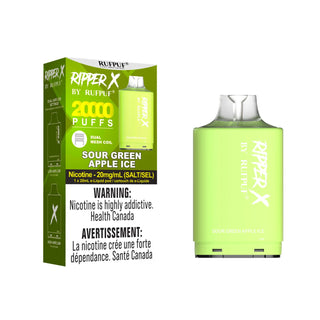 RipperX 20K Sour Green Apple Ice