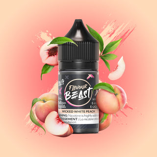 Flavour Beast E Liquid Wicked White Peach (30ml)