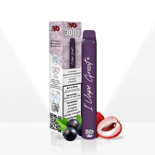 IVG 3000 Lychee Blackcurrant