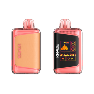 Kraze HD Mega 20K Frizzy Peach G Ice