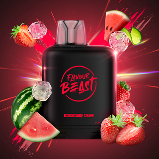 Flavour Beast Level X G2 Boost 25K Savage Strawberry Watermelon