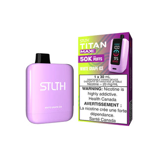 STLTH Titan Max 50K White Grape Ice