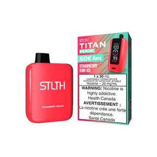 STLTH Titan Max 50K Strawberry Kiwi Ice