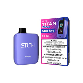 STLTH Titan Max 50K Blue Razz