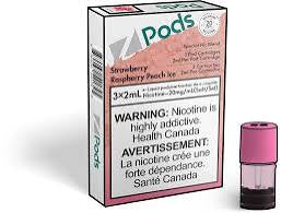 Z Pods Strawberry Raspberry Peach Ice