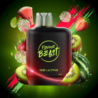 Flavour Beast Level X G2 Ultra 50K Watermelon Strawberry Kiwi Iced
