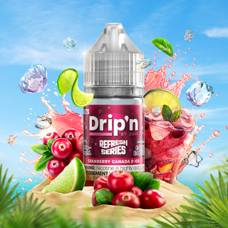 Drip’n E Liquid Cranberry Canada D Ice (30ml)