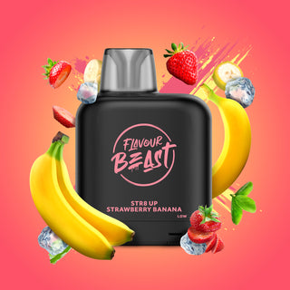 Flavour Beast Level X G2 Ultra 50K Str8 Up Strawberry Banana