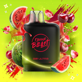 Flavour Beast Level X G2 Ultra 50K Gushin’ S. Cherry Watermelon