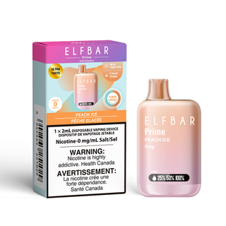 Elfbar Prime 1800 Peach Ice 0mg