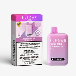 Elfbar Prime 1800 Strawberry Ice 20mg