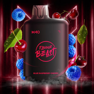 Flavour Beast Level X M Series 160K 40ml Pod - Blue Raspberry Cherry