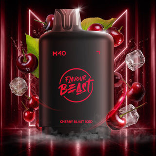 Flavour Beast Level X M Series 160K 40ml Pod - Cherry Blast Iced