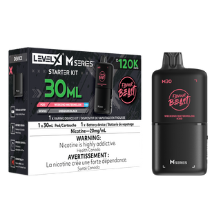 Flavour Beast Level X M Series Starter Kit 120K 30ml - Weekend Watermelon Iced